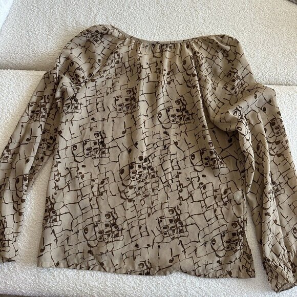 Nine & Company Women’s Brown Top Size 6 - Picture 4 of 4